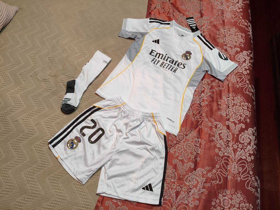 Camisola CRIANÇA Fran Garcia Equipamento Real Madrid | NOVO