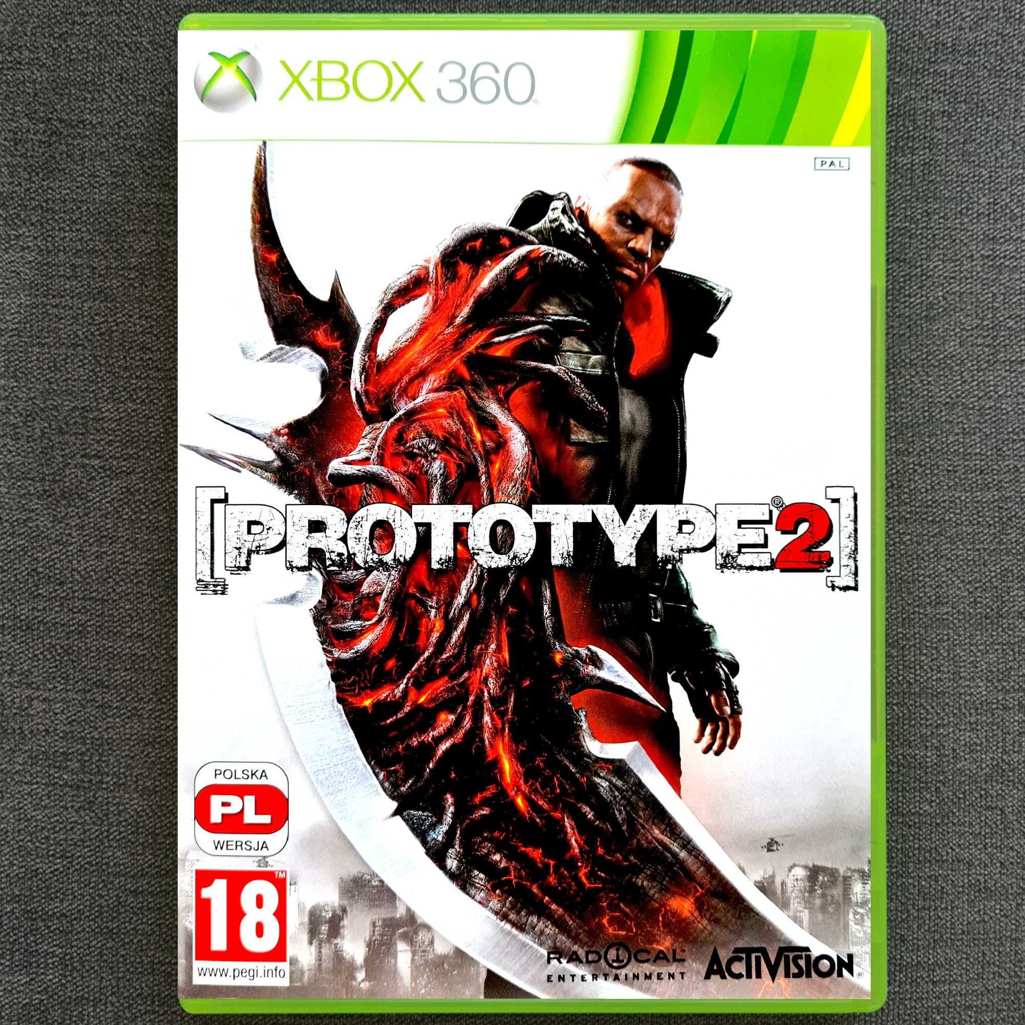 Prototype 2 PL Xbox 360 Polskie Napisy Pudełkowa