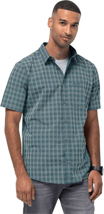 JACK WOLFSKIN Hot Springs Koszula Męska L Oryginał Super Stan Bawełna