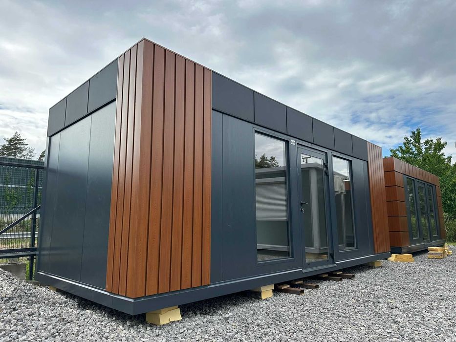 Pawilony 7mx3m Handlowo Usługowe Kontenery Biuro Kiosk Komis producent