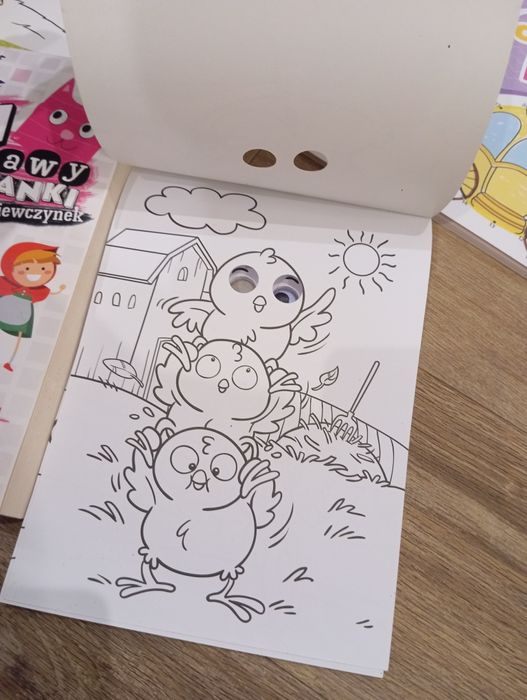 Kolorowanki dziecięce zestaw kolorowanek