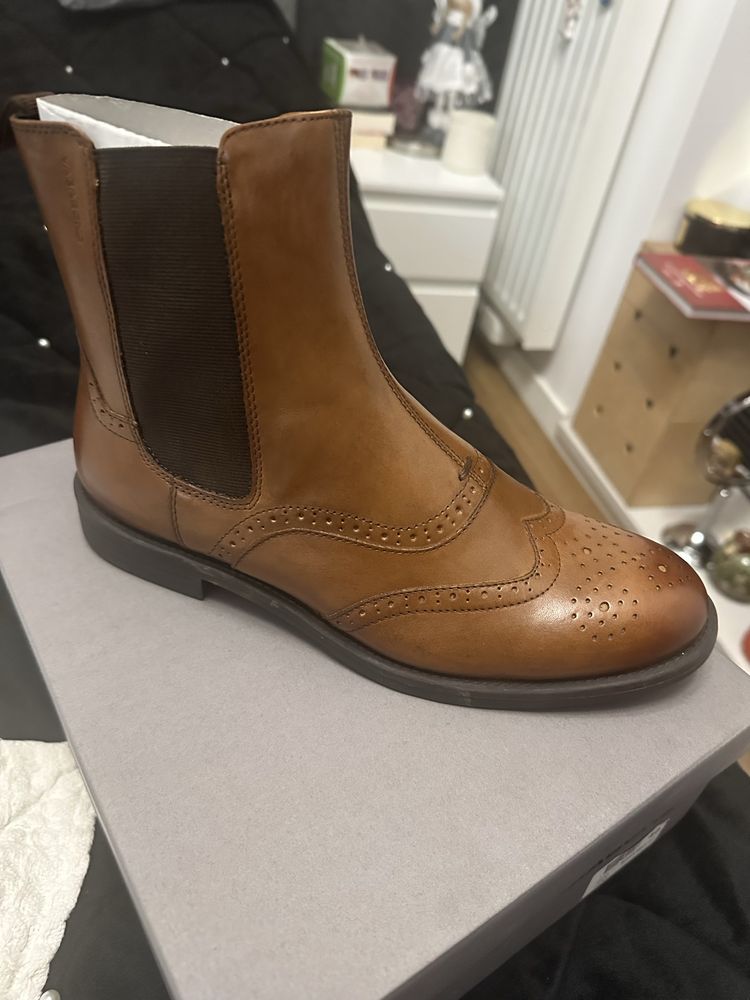 Buty sztyblety  botki Vagabond skóra 40  wzór