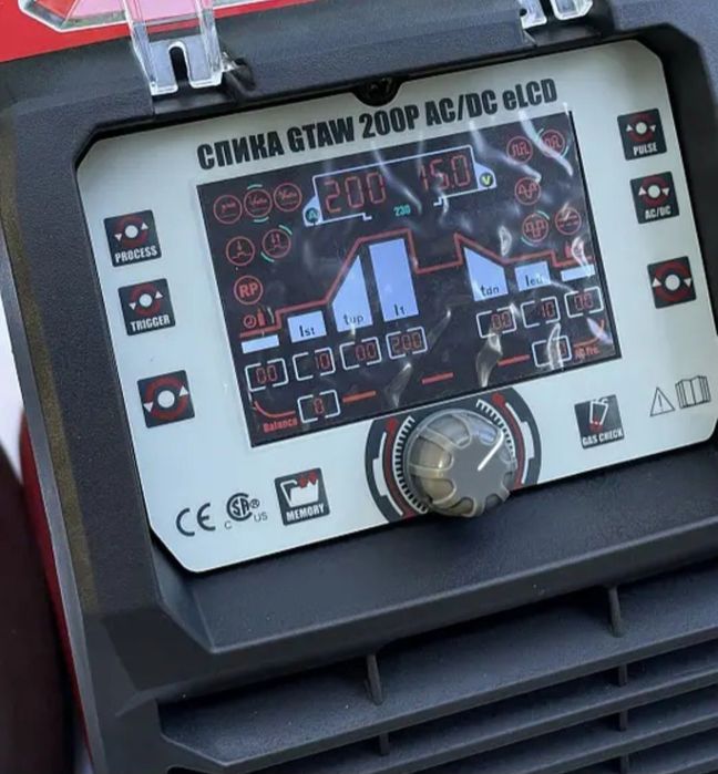 Аргонодуговая сварка СПИКА GTAW 200 LSD Сварка алюминия