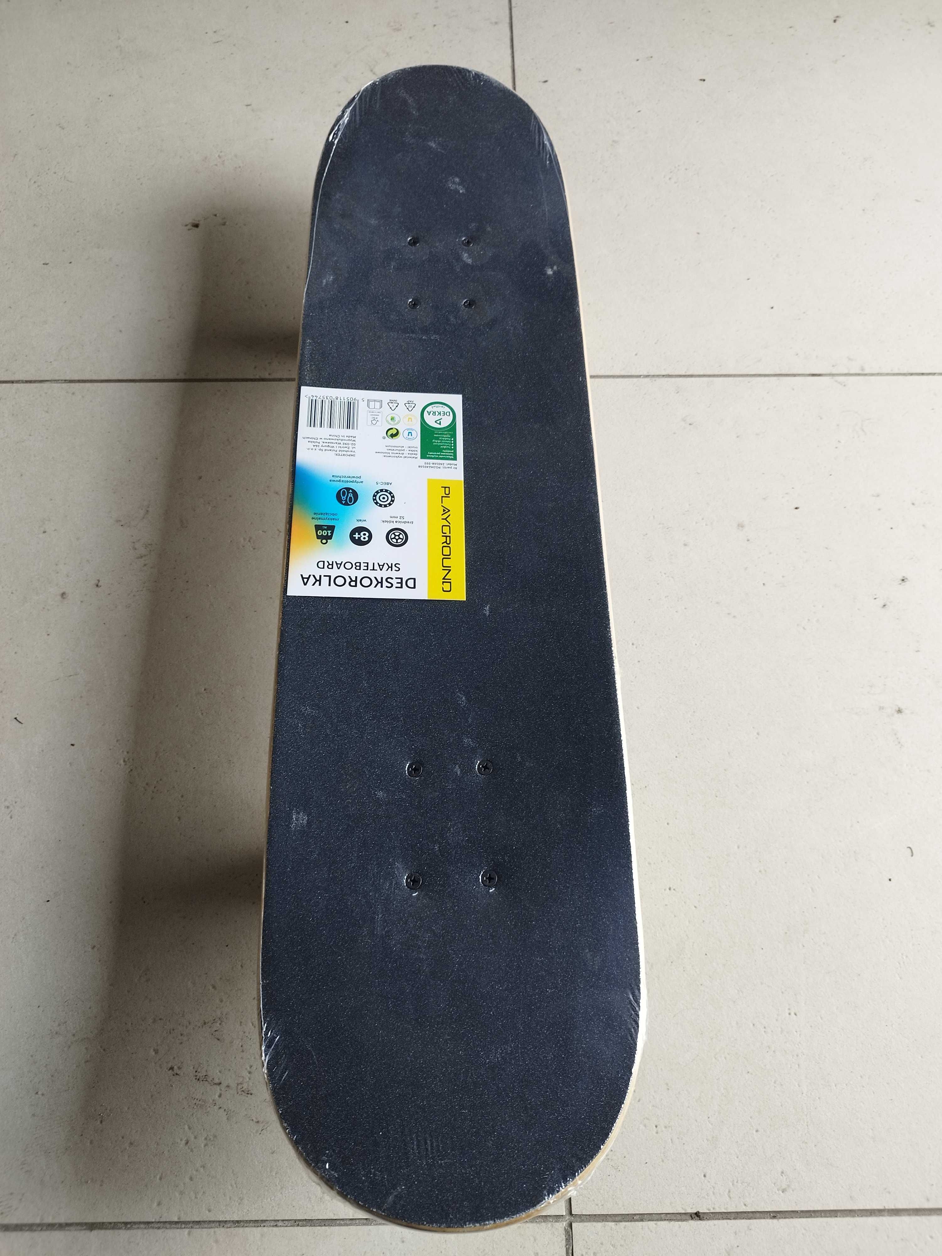 deskorolka skateboard kółka 52 mm 80 cm playground