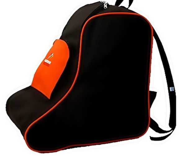 Torba, pokrowiec, plecak na buty narciarskie, rolki, łyżwy - żółty