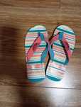Klapki japonki dziecięce basenowe buty na basen rozm 32 wkładka 22 cm