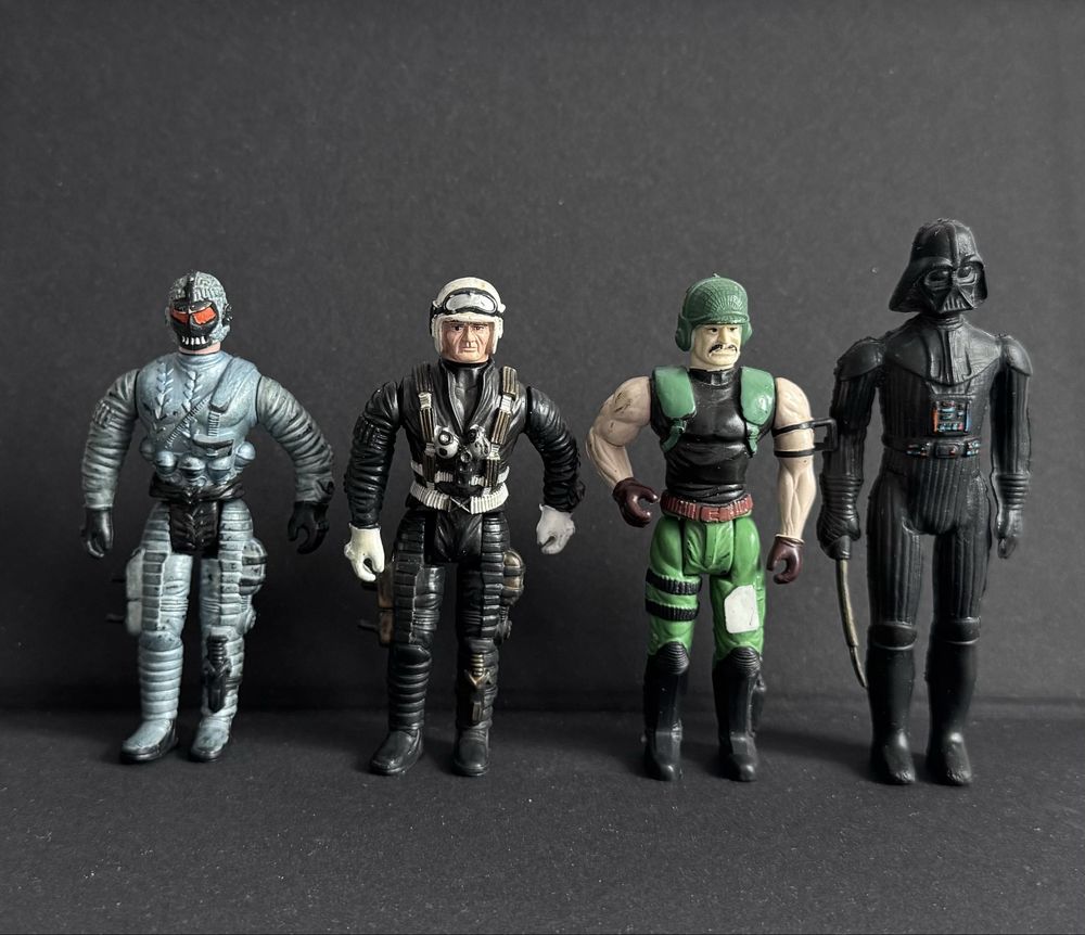Figurki polish bootlegs bootleg Gi joe G.i.joe star wars prl retro