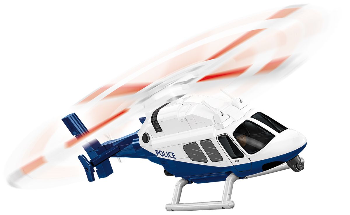 Klocki Cobi 26630 Helikopter Model Bell 429- Police Action Town 254 El
