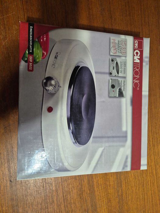 Kuchenka elektryczna jednopalnikowa CLATRONIC EKP 3022