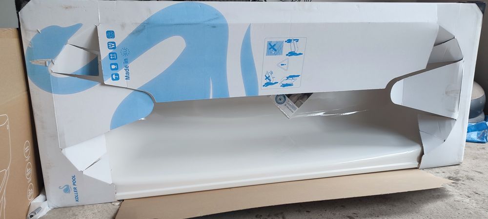 Ванна стальная с ножками Koller Pool. Ножки в комп.r