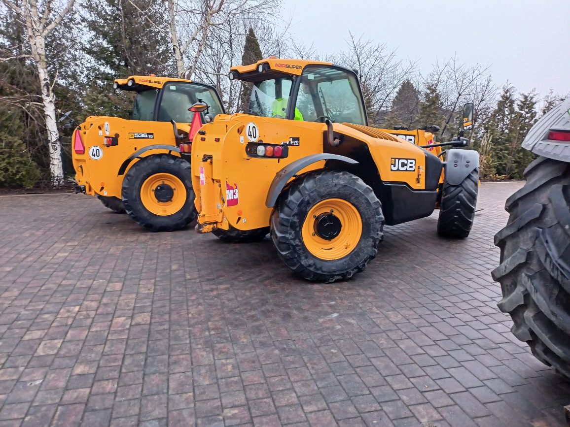 Ładowarka JCB 531-70 agri super nowe opony , 2013r, klima, umowa kupna