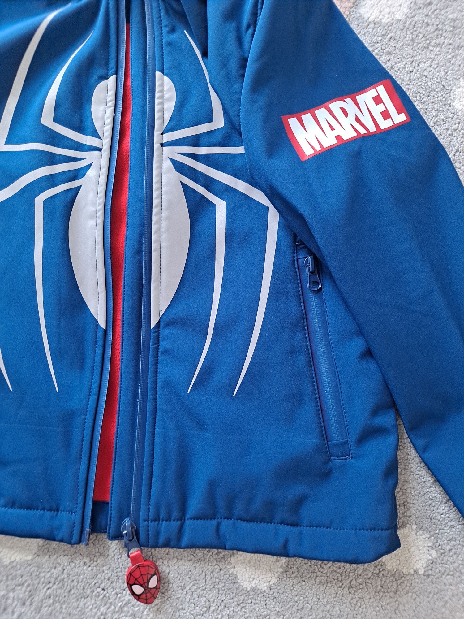 Kurtka softshell wiosenna Spider-Man 128 Smyk