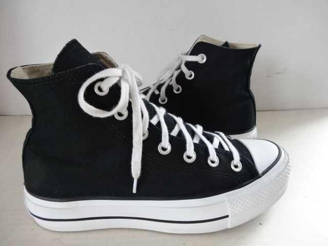 Trampki CONVERSE ALL STAR Ctas Lift Hi roz 39 Na platformie Wysokie