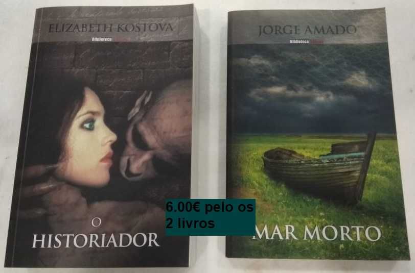 O Historiador e Mar Morto (2 Livros)