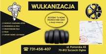 WULKANIZACJA Szczecin wymiana opon, regeneracja felg,opony używane now