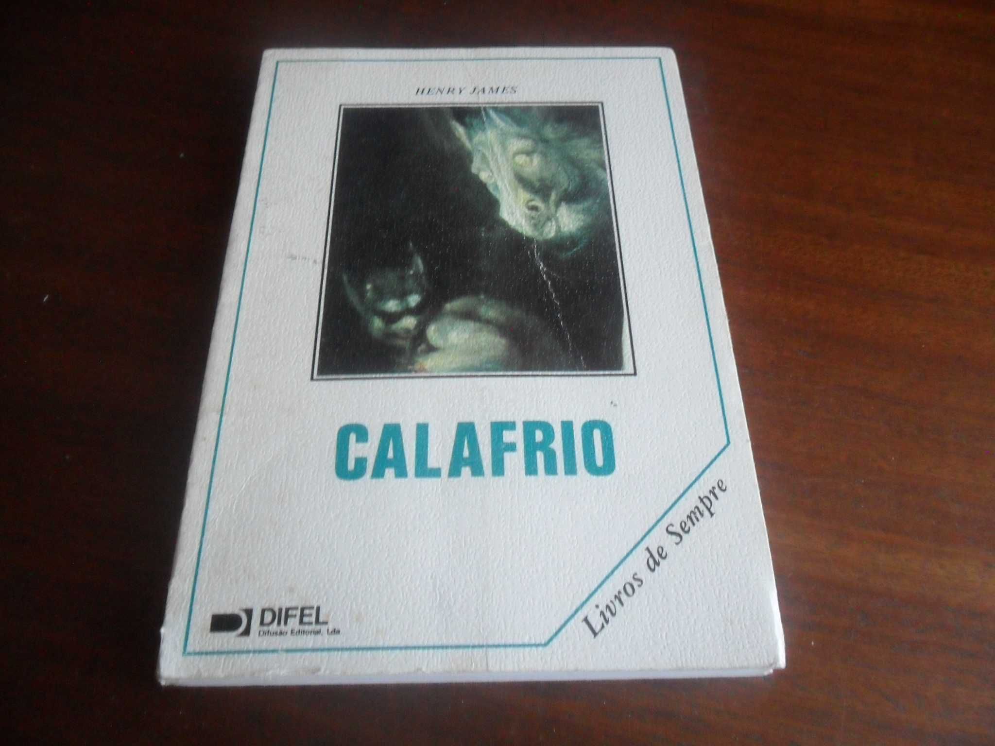 "Calafrio" de Henry James
