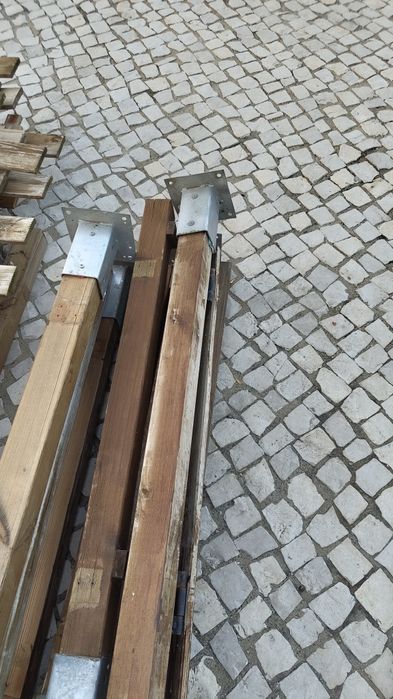 cerca  em madeira jardim