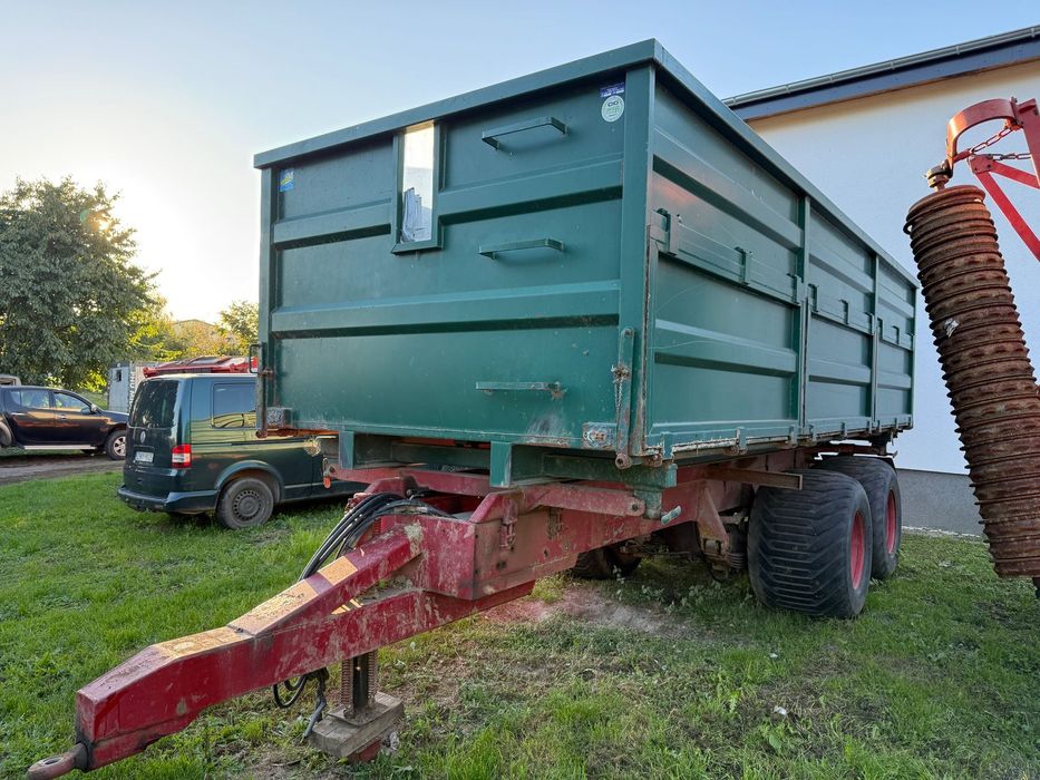 Tandem  Przyczepa Rolnicza tandem objętościowa