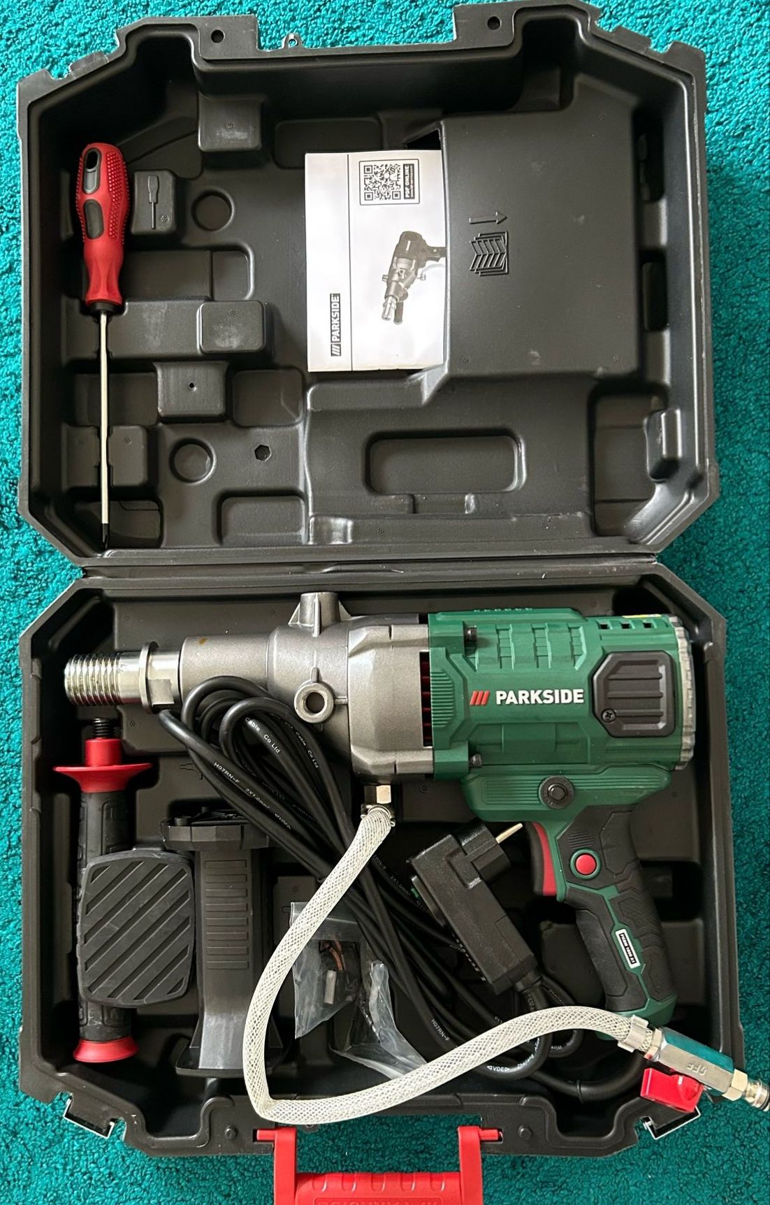 Parkside PKBM 1800 A1 máquina de perfuração / caroteadora
