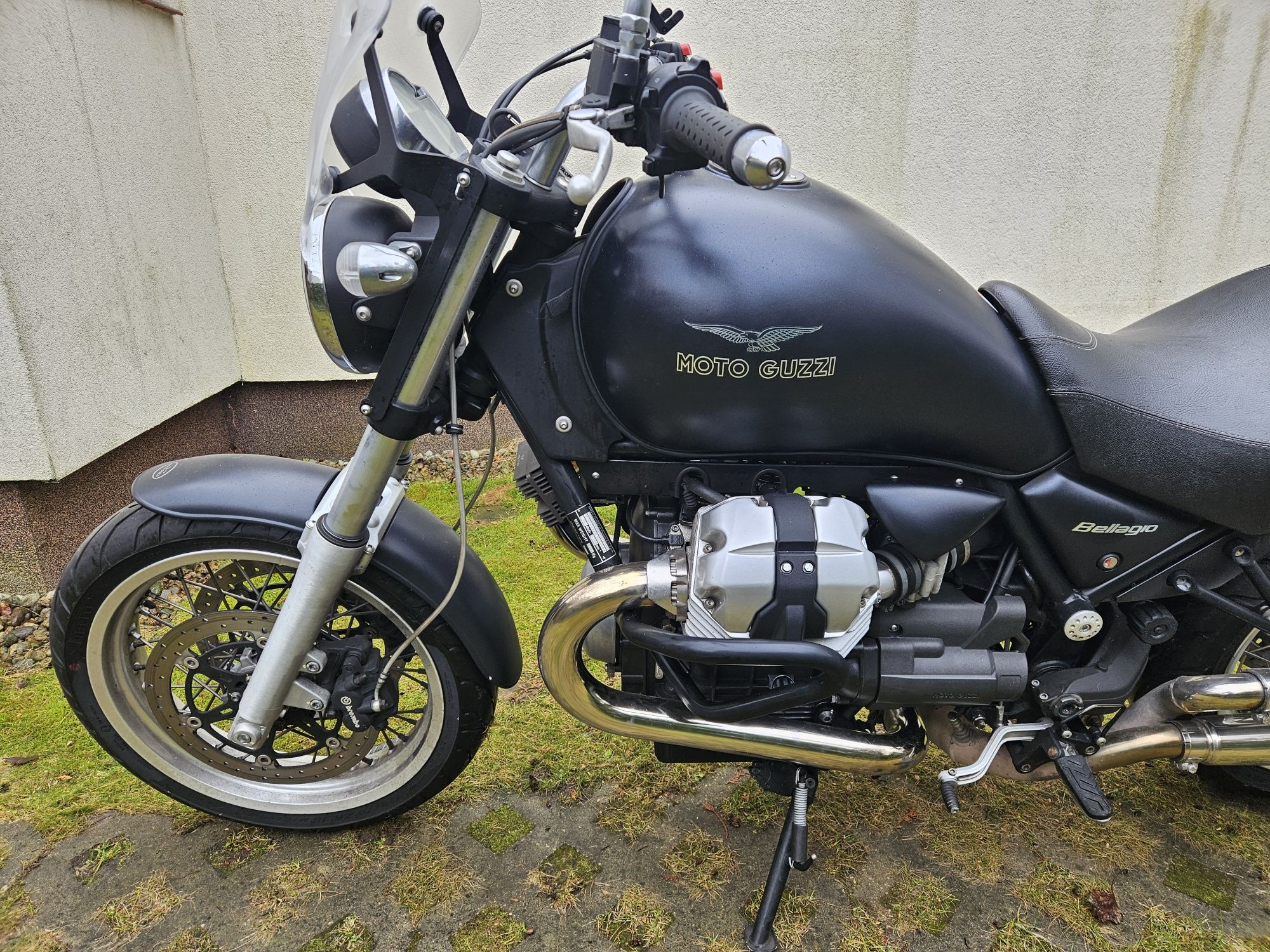 Moto Guzzi Bellagio,  wydech + v-boost Mistral, ASO Polska