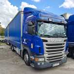 Scania R420  Zestaw tandem jumbo przejazdowy 2x7,7m 3.0h