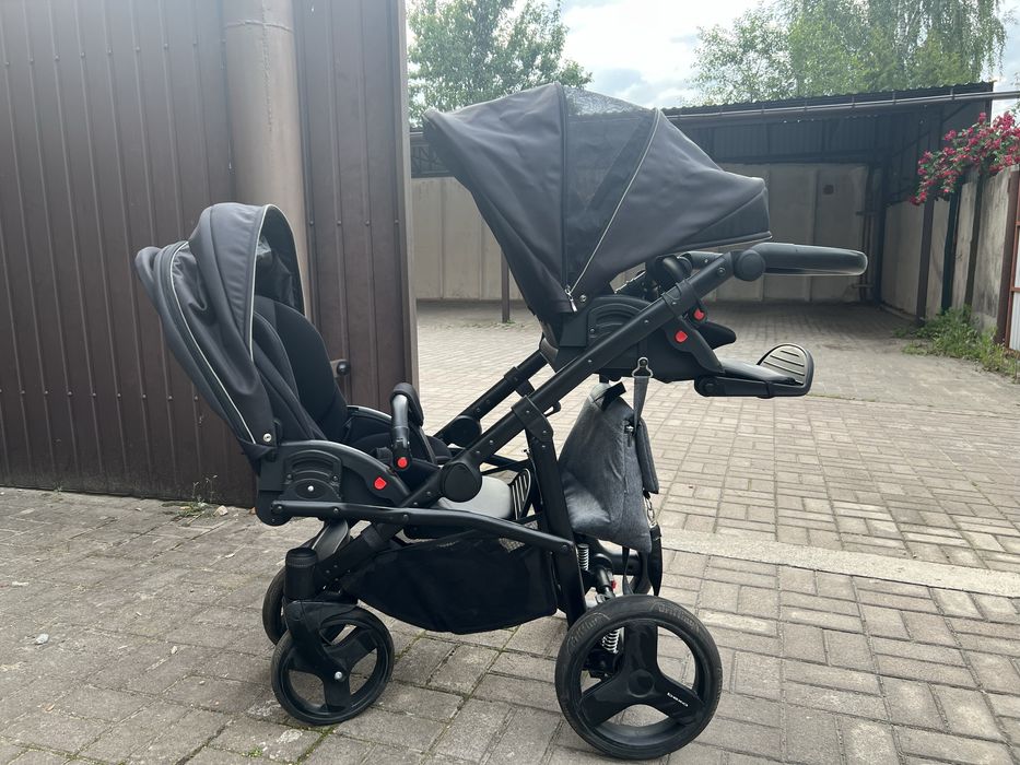 Коляска для двійні bexa