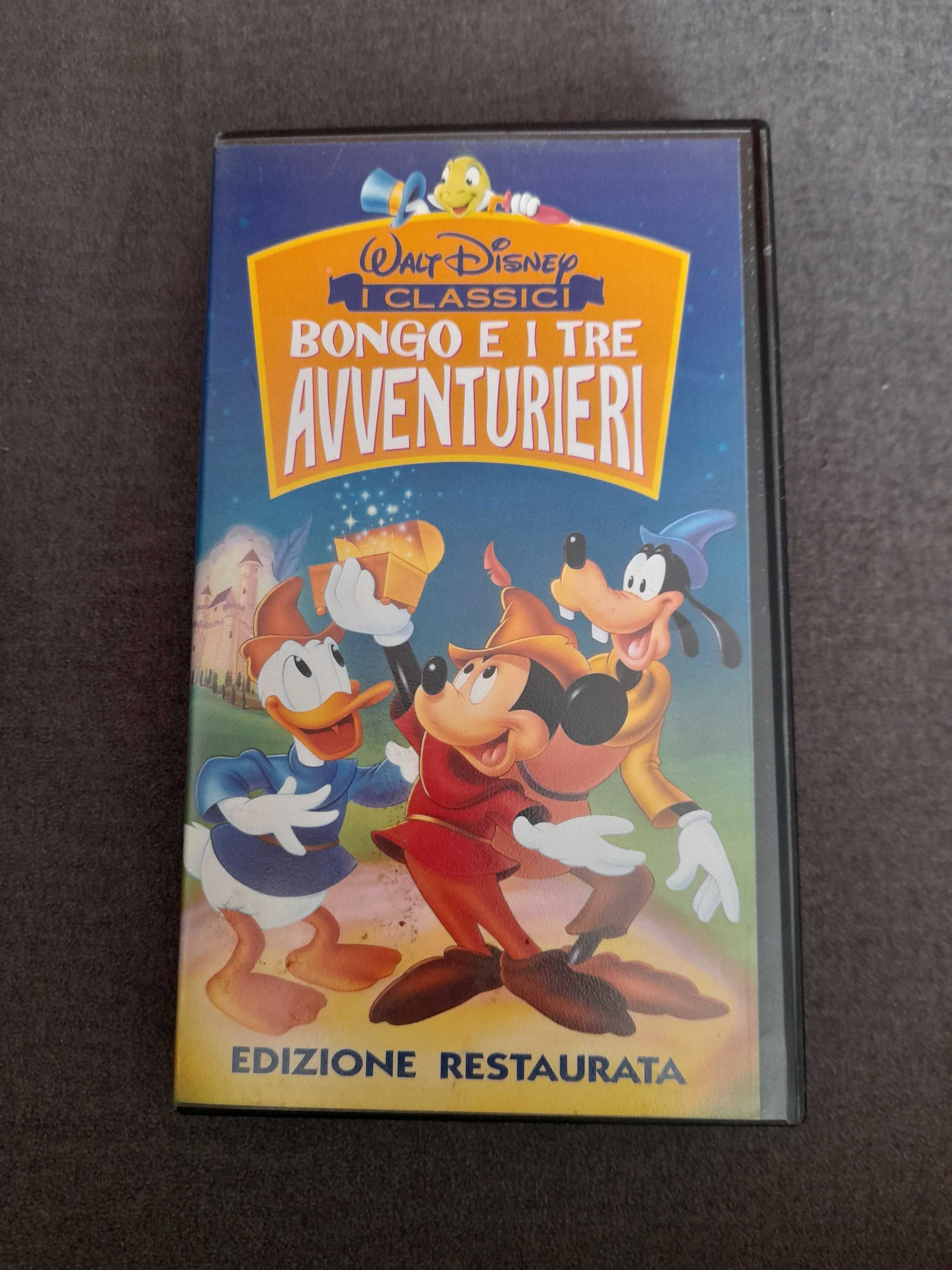 Bajka VHS Bongo E I Tre Adventurieri