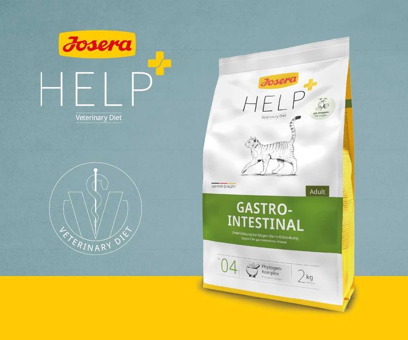 JOSERA Help Gastrointestinal Cat 2кг Ветеринарна дієта для котів