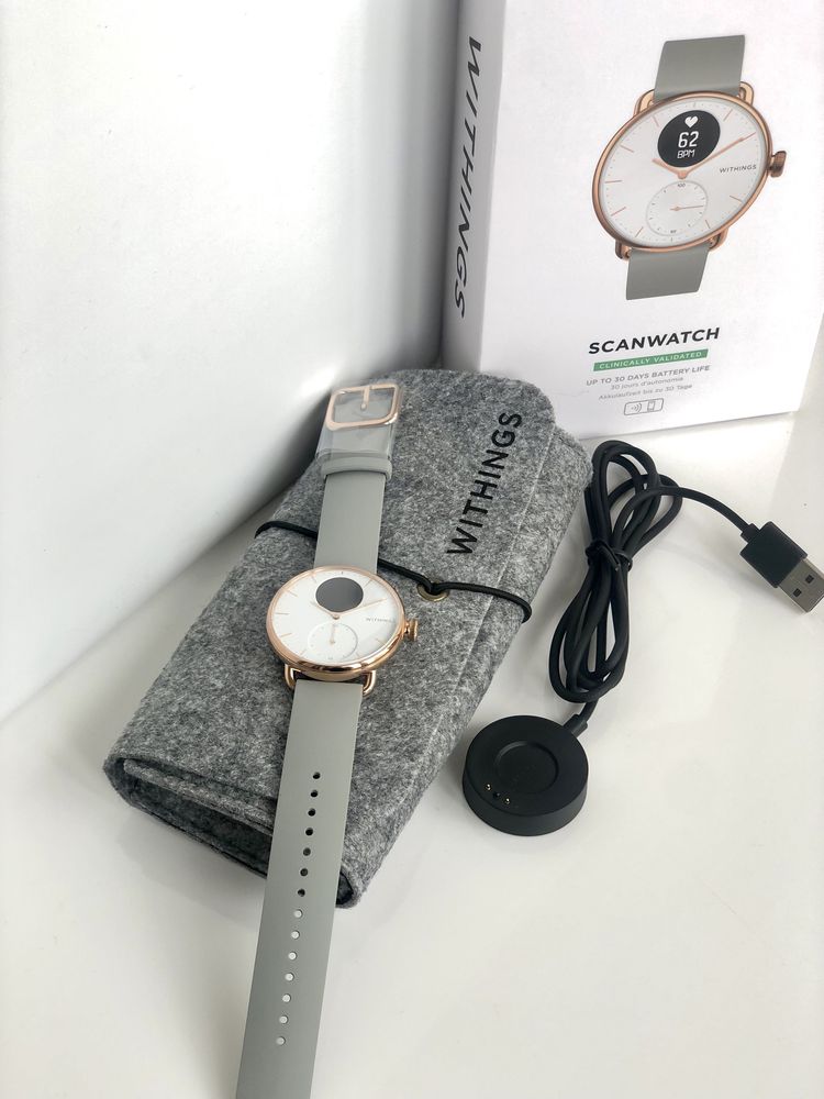 Смарт годинник Withings ScanWatch 38мм Розумний годинник