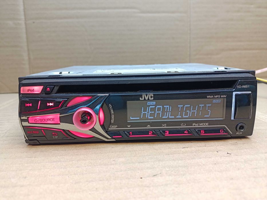 Radio samochodowe JVC KD R651 USB MP3 AUX