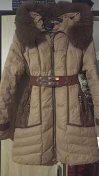 Пуховик зимовий куртка L-XL