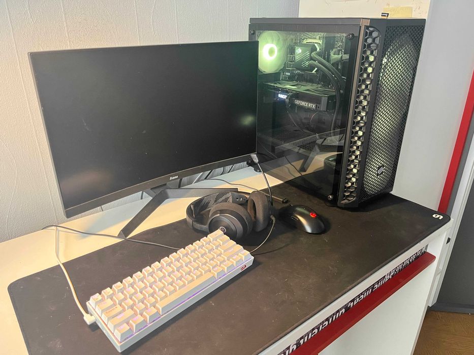 Gotowy Zestaw Do Gier RTX3060 I510400F 1TB Pamięci Logitech G Pro