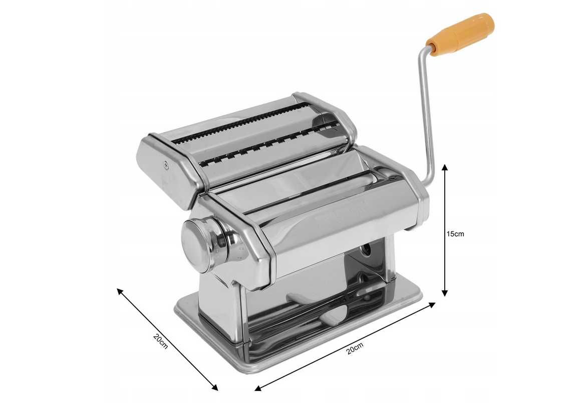 MASZYNKA DO Krojenia MAKARONU Wałkowania Ciasta Metalowa NOWA