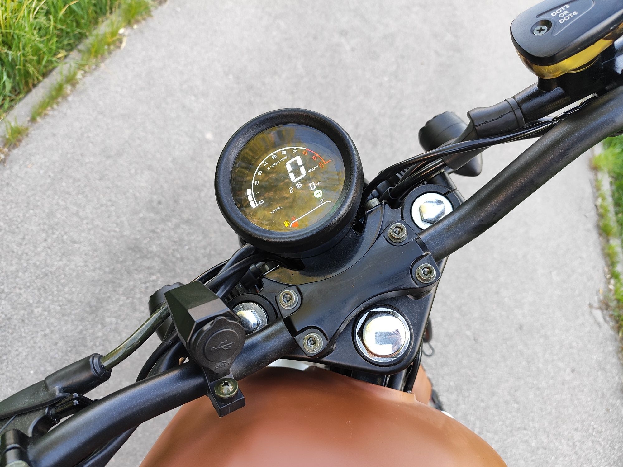 Мотоцикл GEON SCRAMBLER 200 (17/17)/Доставка/Кре