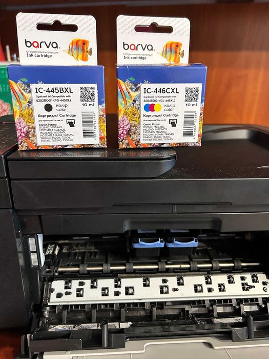 Кольоровий БФ принтер Canon PIXMA TR4640 з Wi-Fi, дуплекс
