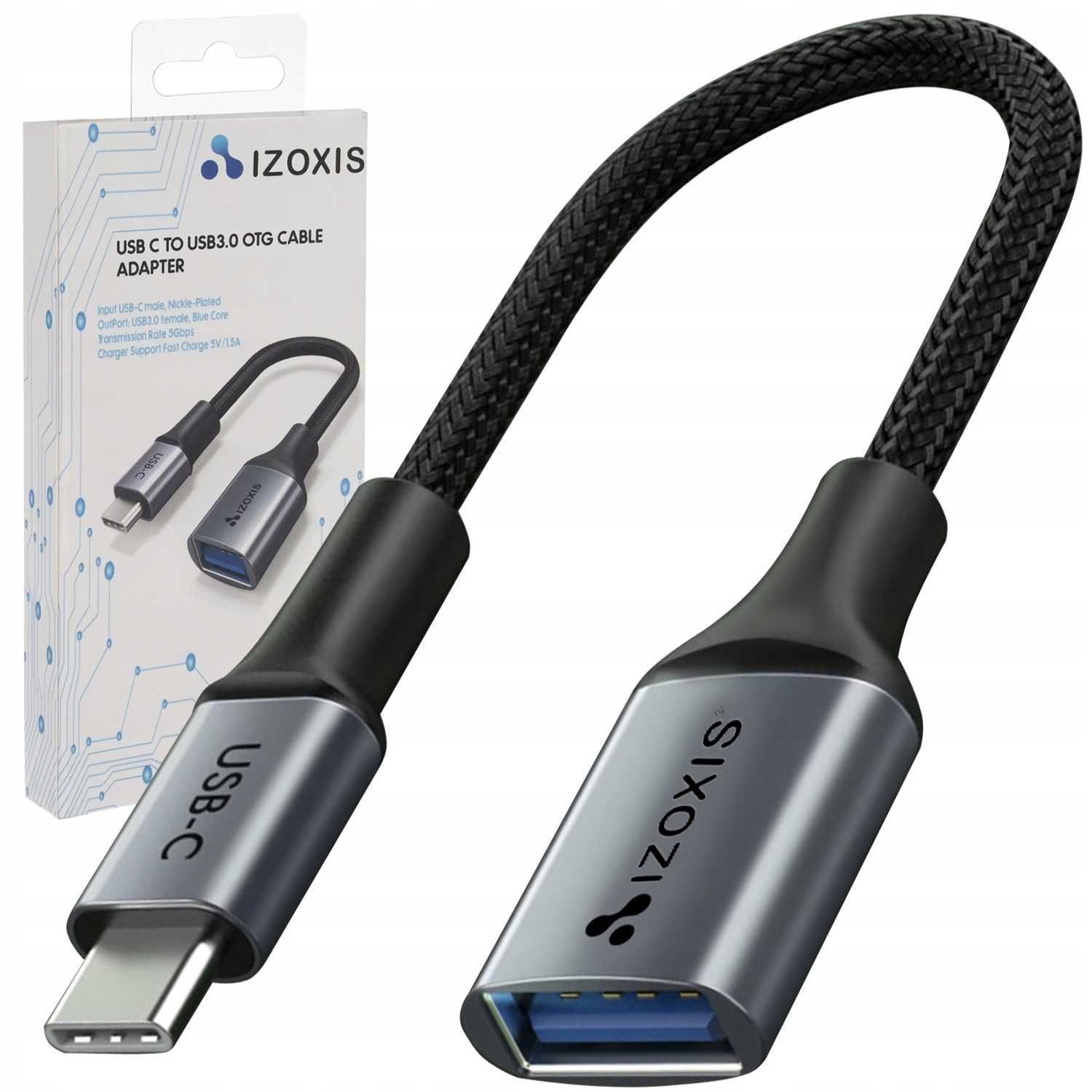 Adapter kabel USB 3.0 USB Typ C USB-C OTG * Wejherowo Sklep Video-Play