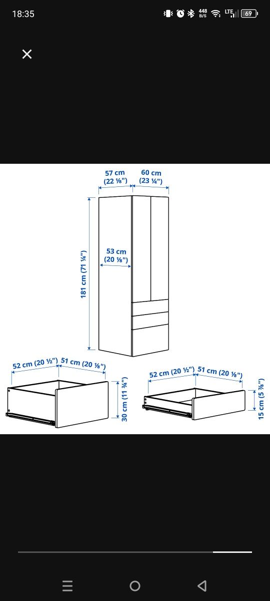 Szafa dziecięca Ikea