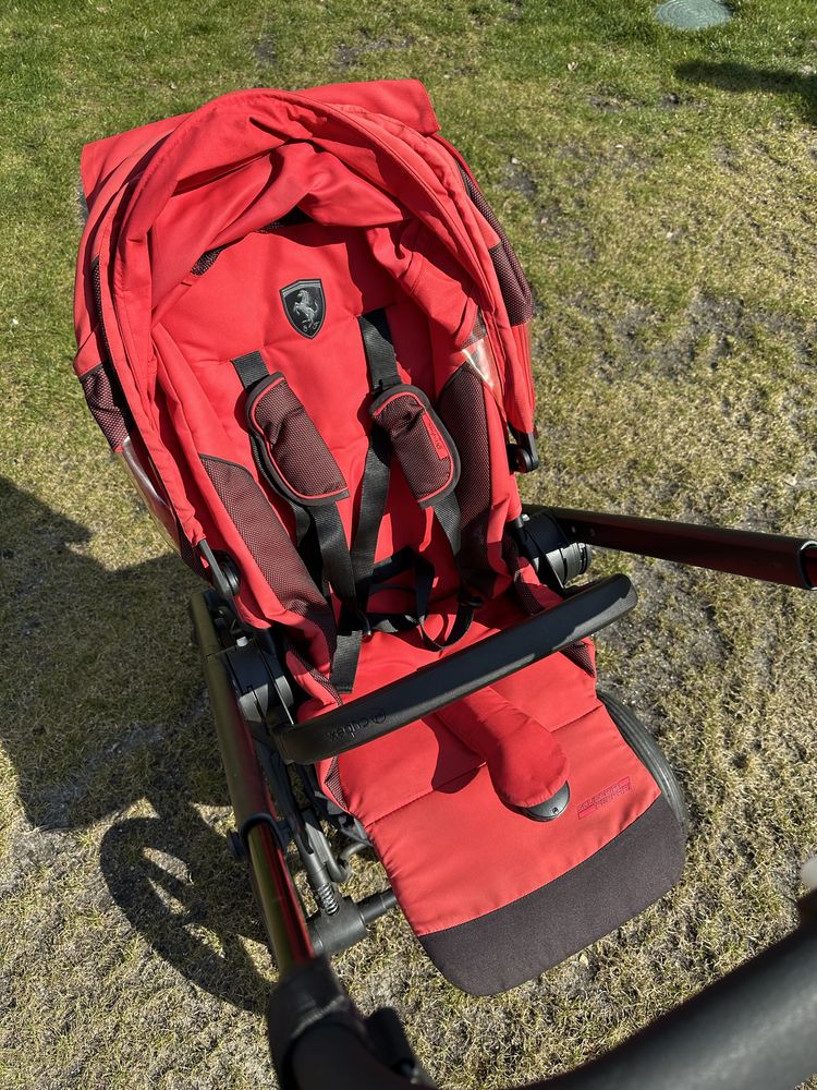 Wózek cybex balios S Ferrari red