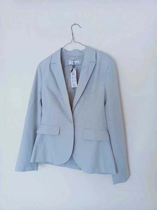 nowa popielata marynarka żakiet S M