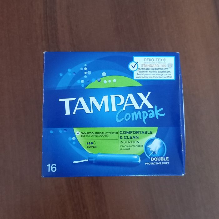 Тампоны Tampax compak, 16 шт.