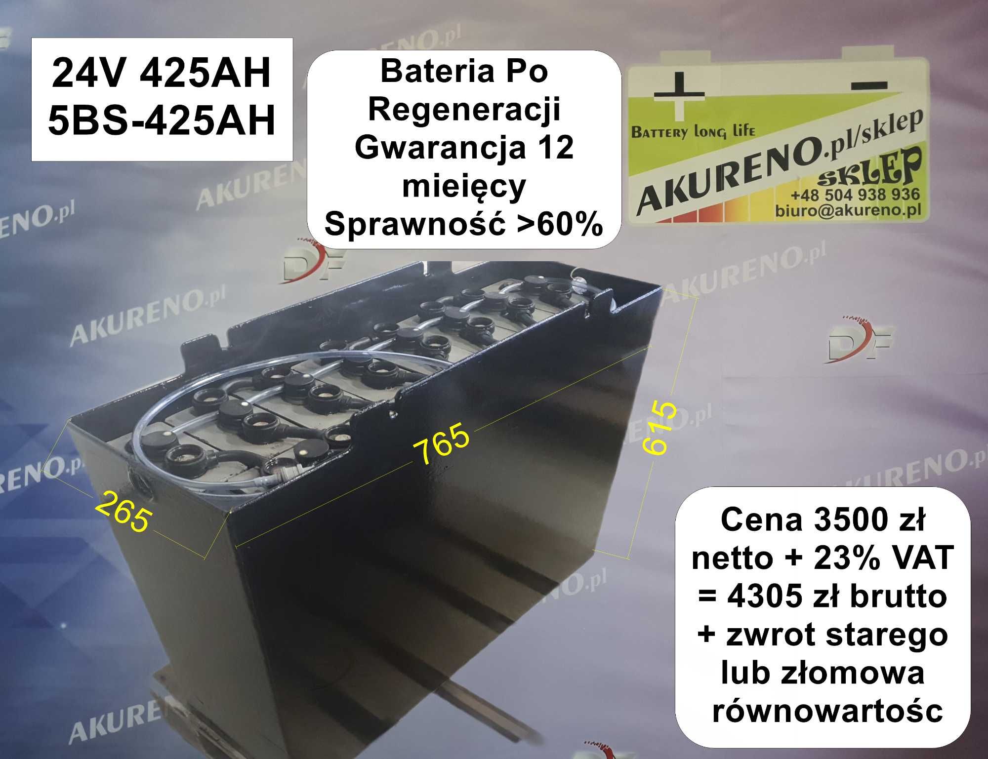 Akumulator do wózka widłowego 48V 620Ah Fotowoltaika, Bank Energii