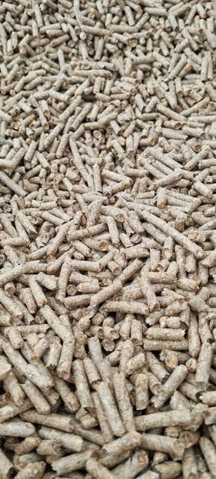 Pellet z łusek owsa opał 17Mj/kg