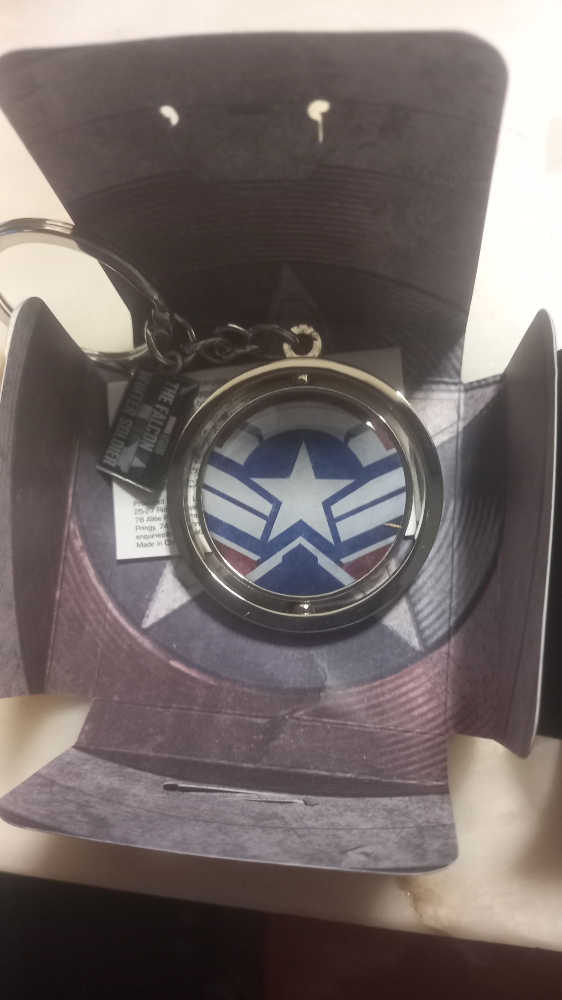 Porta chaves capitão america