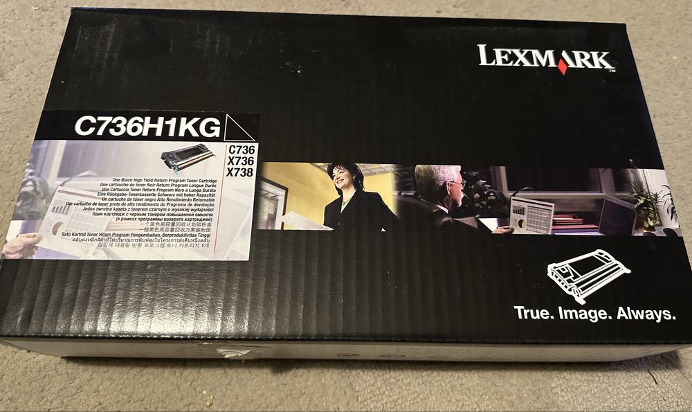 Toner Lexmark C736H1KG Czarny NOWY