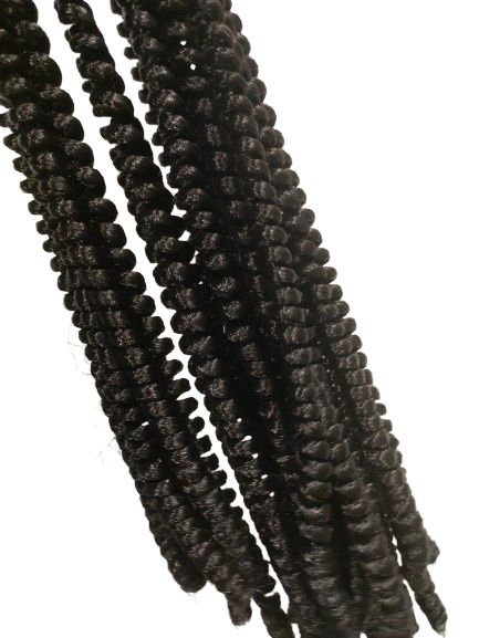 90 pasm 30cm sztuczne włosy doczepiane włosy czarne