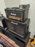 Marshall amplificador guitarra e coluna