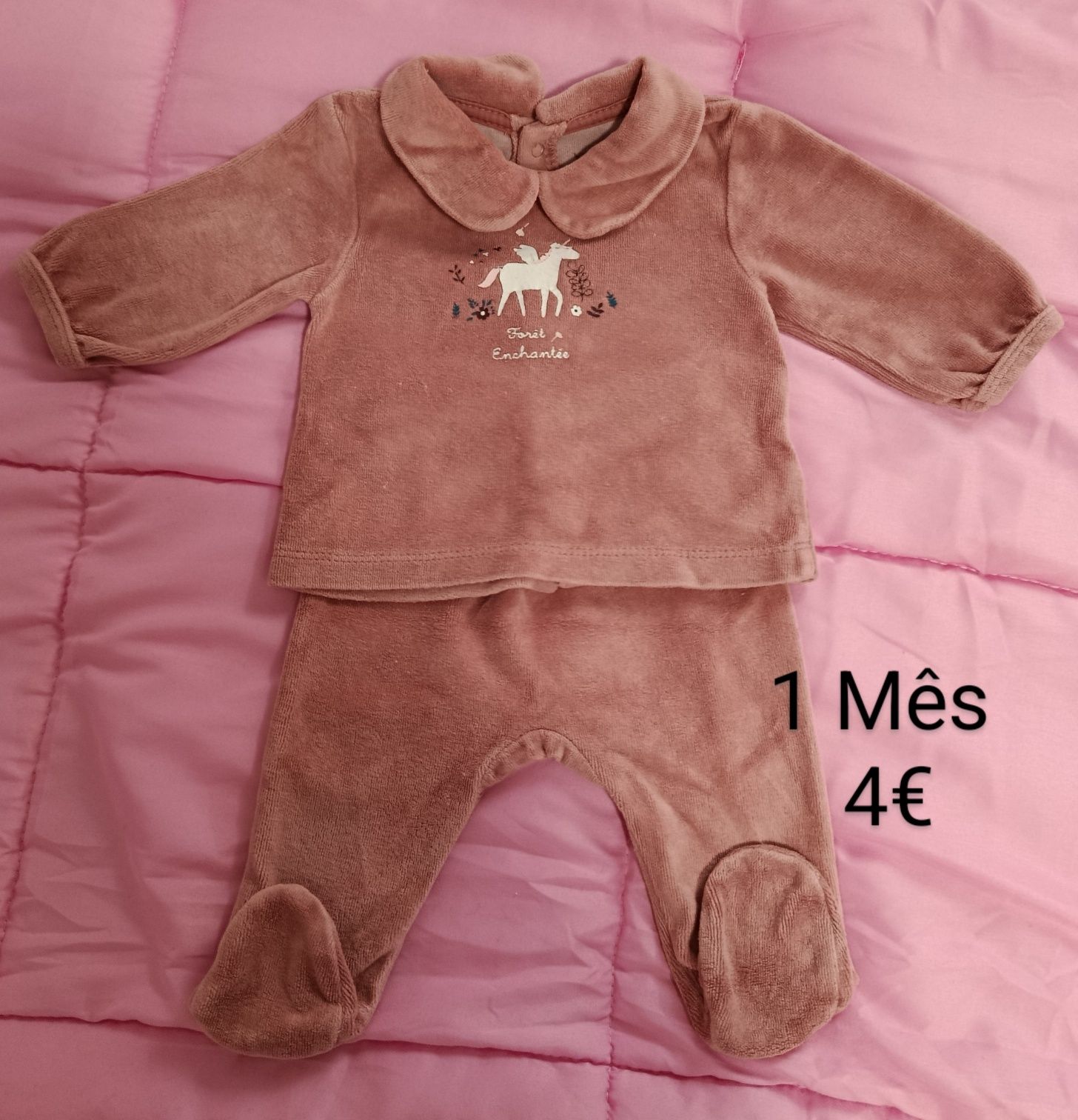 Babygrow e conjuntos de fora para bebe Menina