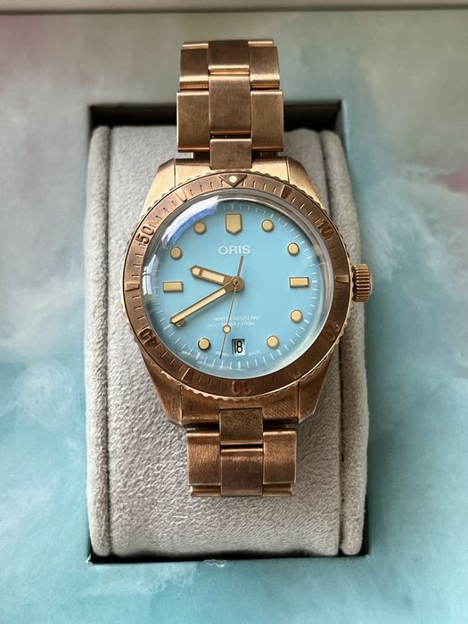 Oris Divers Cotton Candy 38mm full set