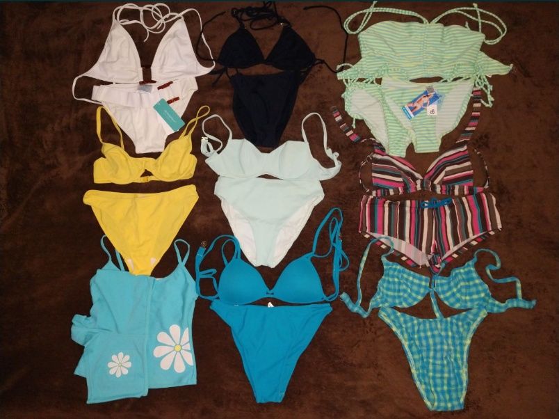 Женское бельё Купальники Трусы Бюстгальтер Топ Колготи капронові