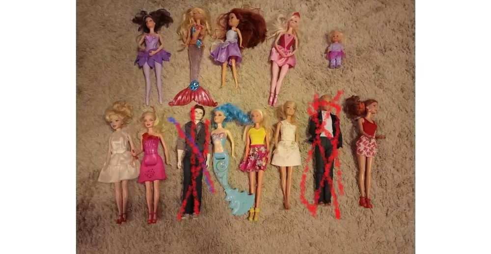 Lalki Barbie używane, zapraszam do wyboru